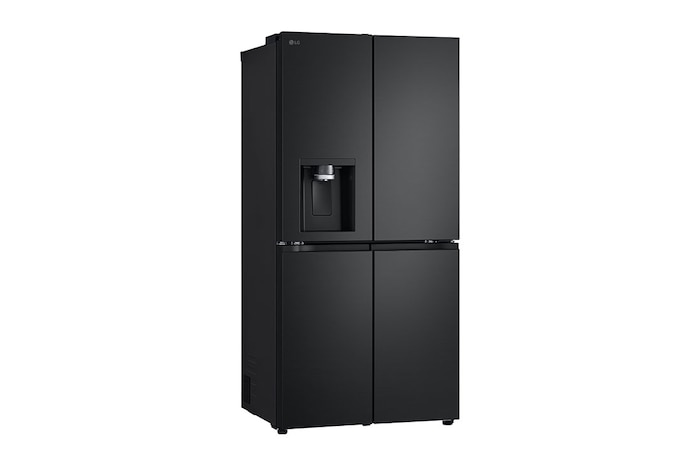 LG 506L Slim French Door Fridge - Plumbed, GF-L500MBL