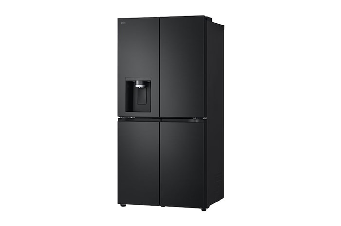 LG 506L Slim French Door Fridge - Plumbed, GF-L500MBL