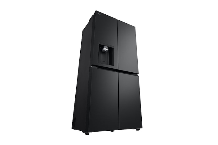 LG 506L Slim French Door Fridge - Plumbed, GF-L500MBL