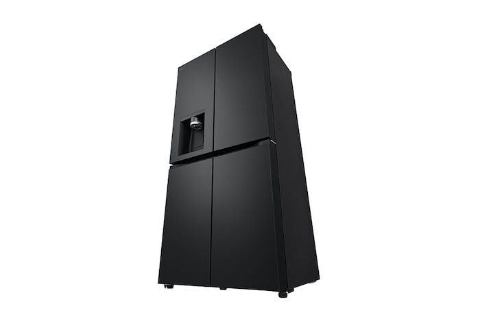 LG 506L Slim French Door Fridge - Plumbed, GF-L500MBL