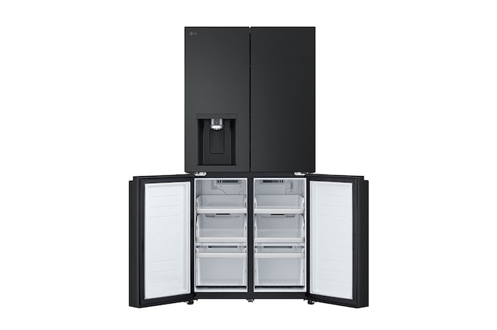 LG 506L Slim French Door Fridge - Plumbed, GF-L500MBL