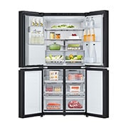 LG 506L Slim French Door Fridge - Plumbed, GF-L500MBL