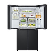 LG 506L Slim French Door Fridge - Plumbed, GF-L500MBL