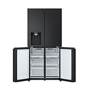 LG 506L Slim French Door Fridge - Plumbed, GF-L500MBL