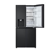 LG 506L Slim French Door Fridge - Plumbed, GF-L500MBL