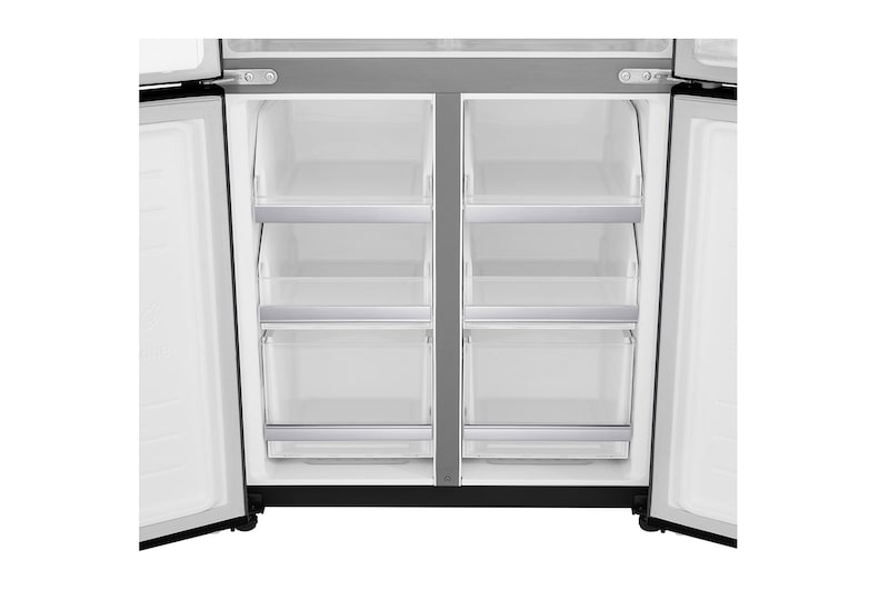 LG 506L Slim French Door Fridge - Ice & Water, GF-L570MBL