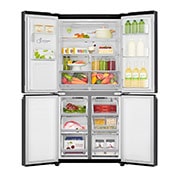 LG 506L Slim French Door Fridge - Ice & Water, GF-L570MBL