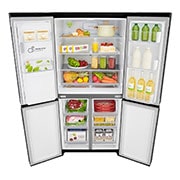 LG 506L Slim French Door Fridge - Ice & Water, GF-L570MBL