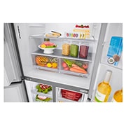 LG 506L Slim French Door Fridge - Ice & Water, GF-L570PL
