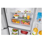 LG 506L Slim French Door Fridge - Ice & Water, GF-L570PL