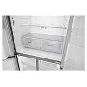 LG 506L Slim French Door Fridge - Ice & Water, GF-L570PL