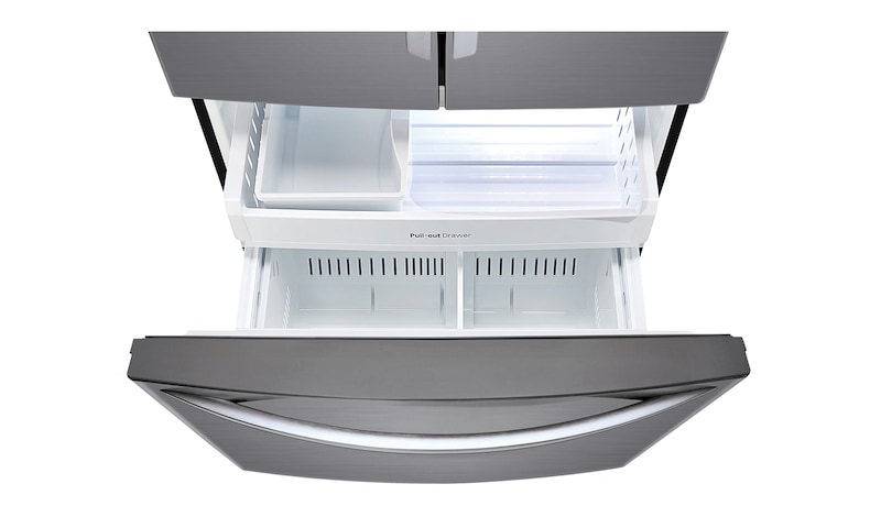 LG 613L French Door Fridge with Ice & Water Dispenser, GF-L613PL