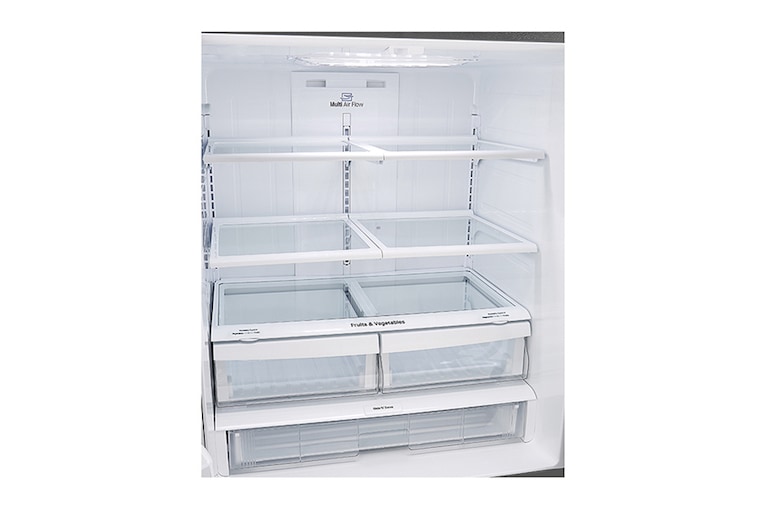 LG 613L French Door Fridge with Ice & Water Dispenser, GF-L613PL