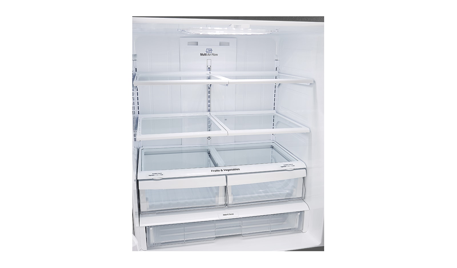 LG 613L French Door Fridge with Ice & Water Dispenser, GF-L613PL