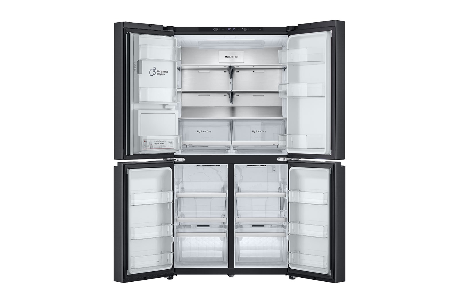LG 637L French Door Fridge - Plumbed , GF-L700MBL