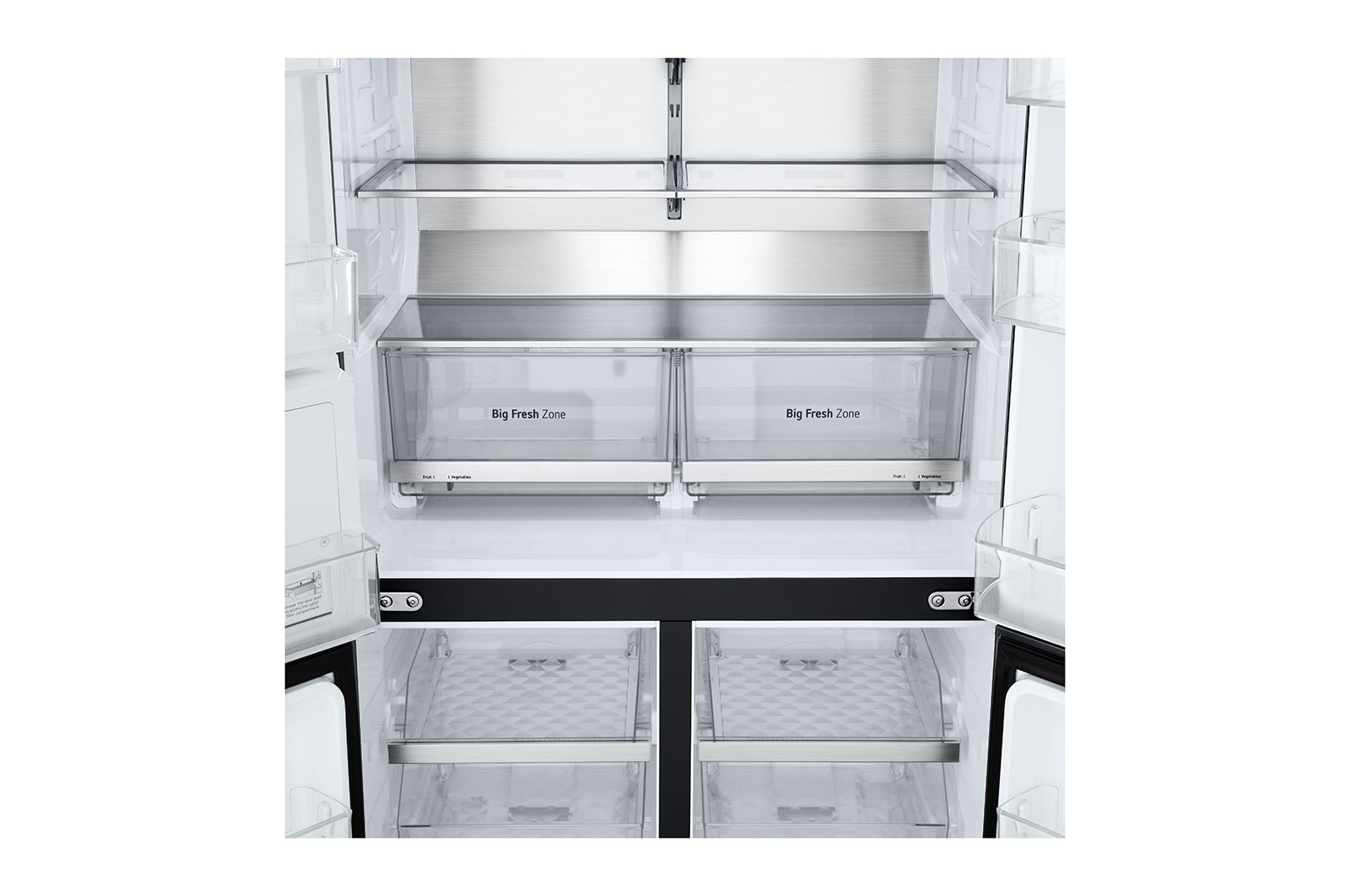 LG 637L French Door Fridge - Plumbed , GF-L700MBL