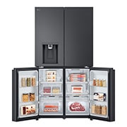 LG 637L French Door Fridge - Plumbed , GF-L700MBL