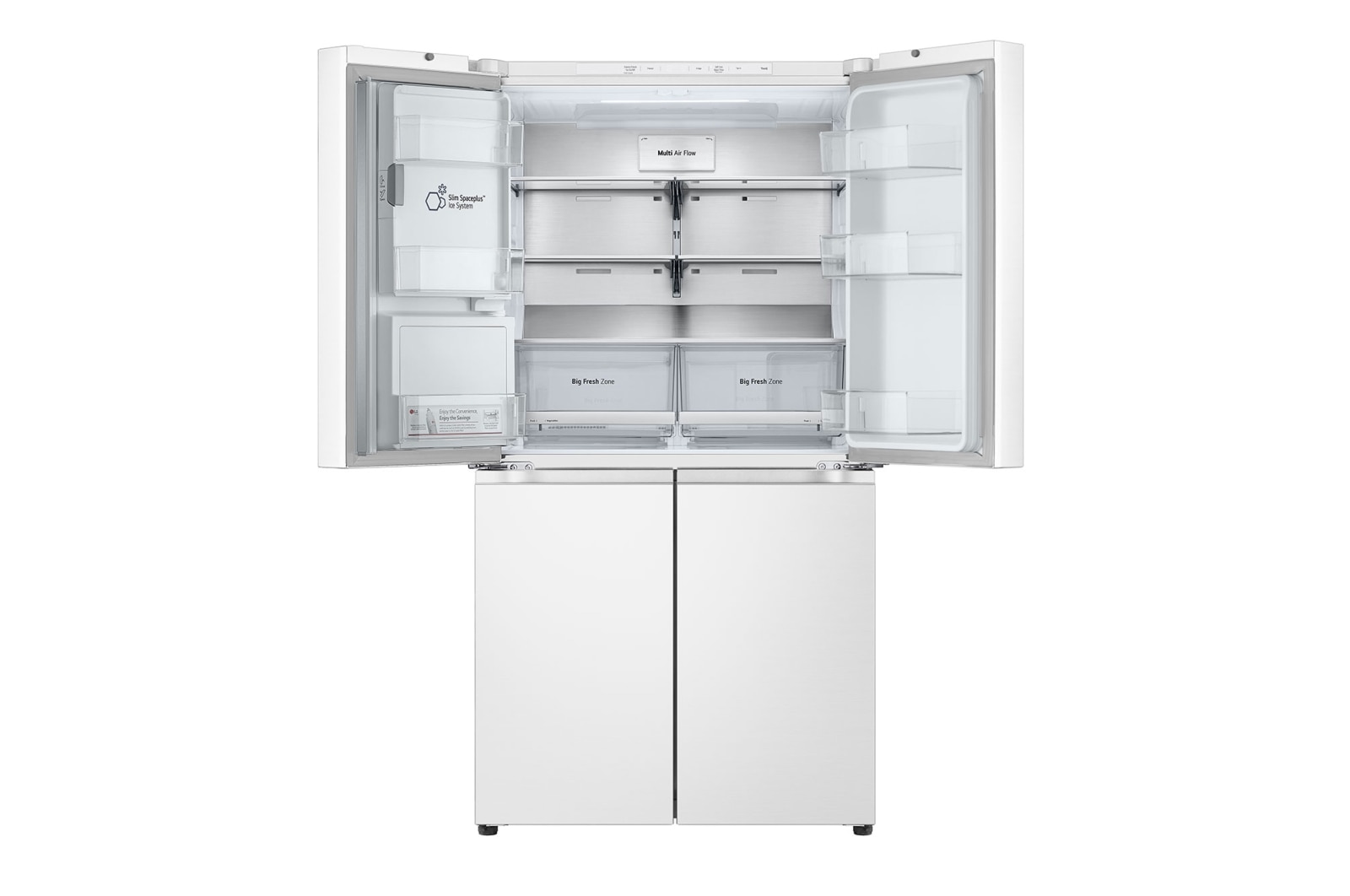 LG 637L French Door Fridge - Plumbed , GF-L700MWH