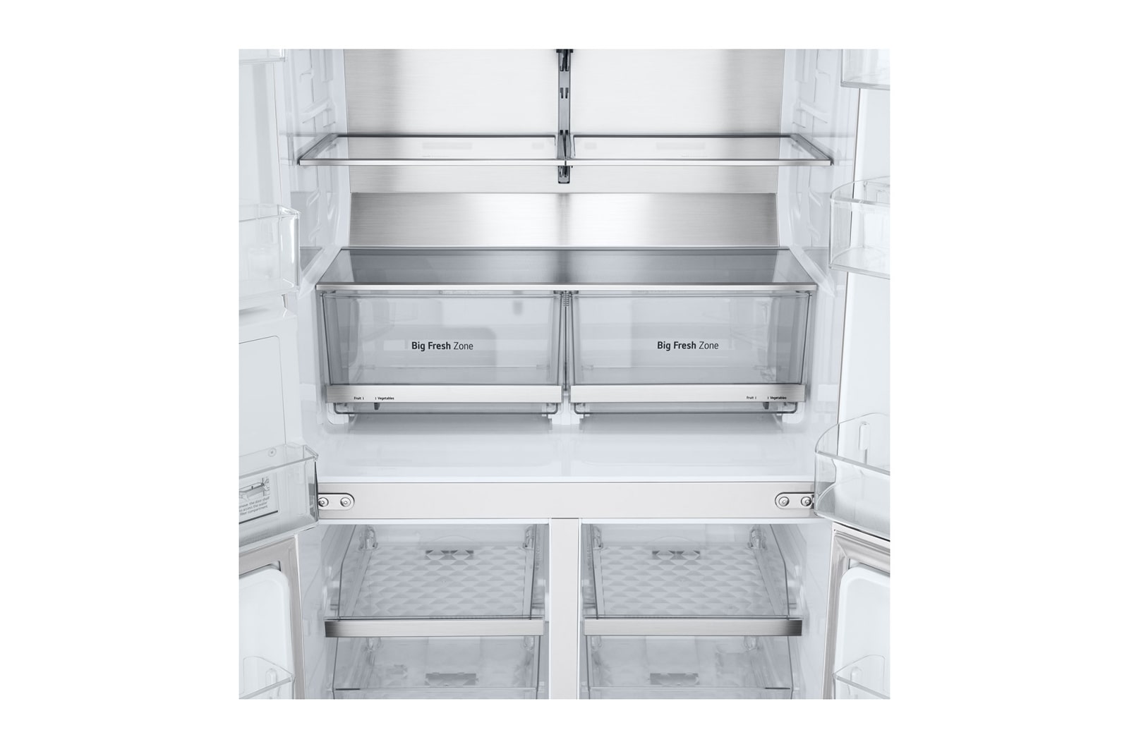 LG 637L French Door Fridge - Plumbed , GF-L700MWH