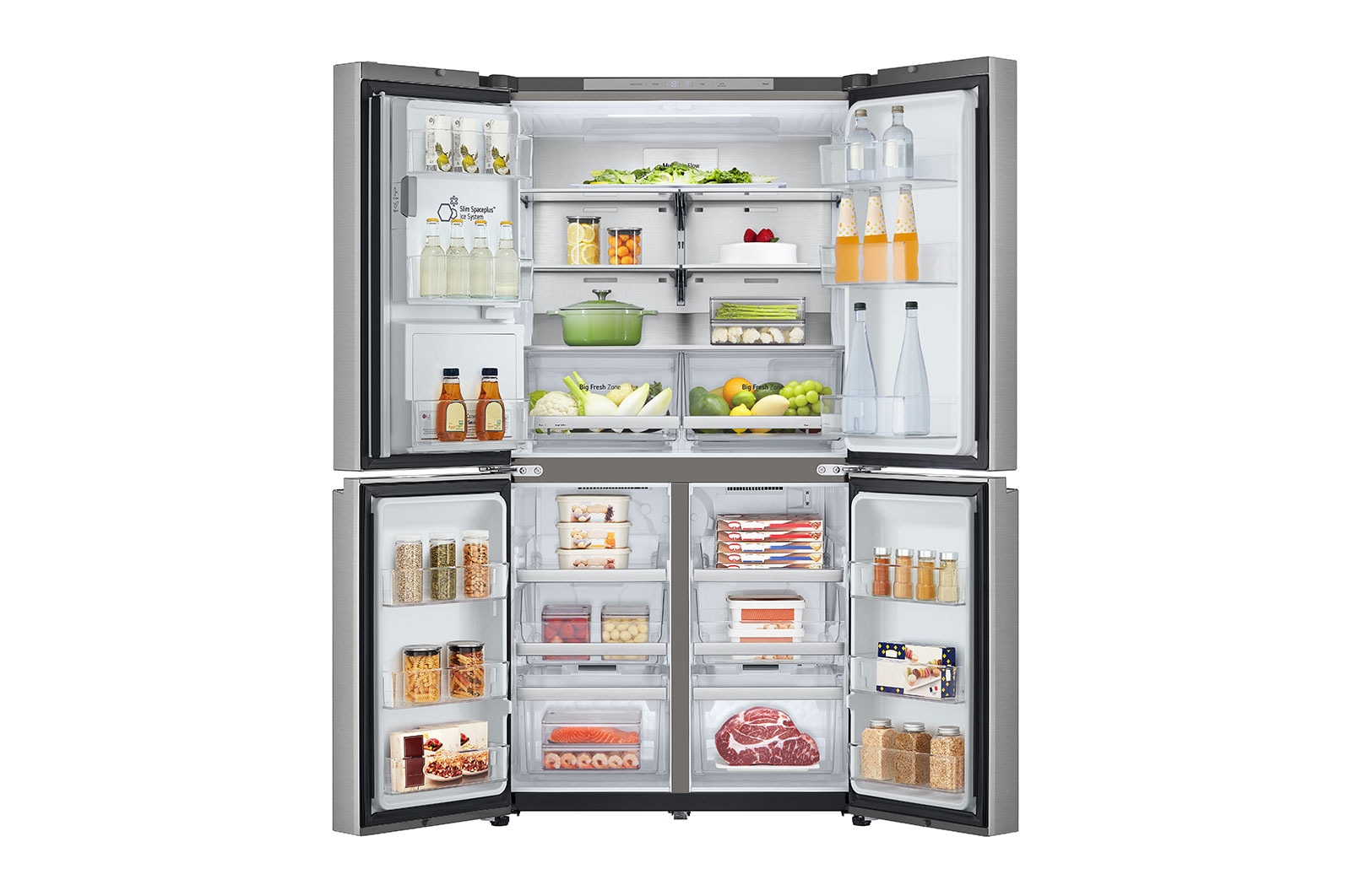 LG 637L French Door Fridge - Plumbed , GF-L700PL