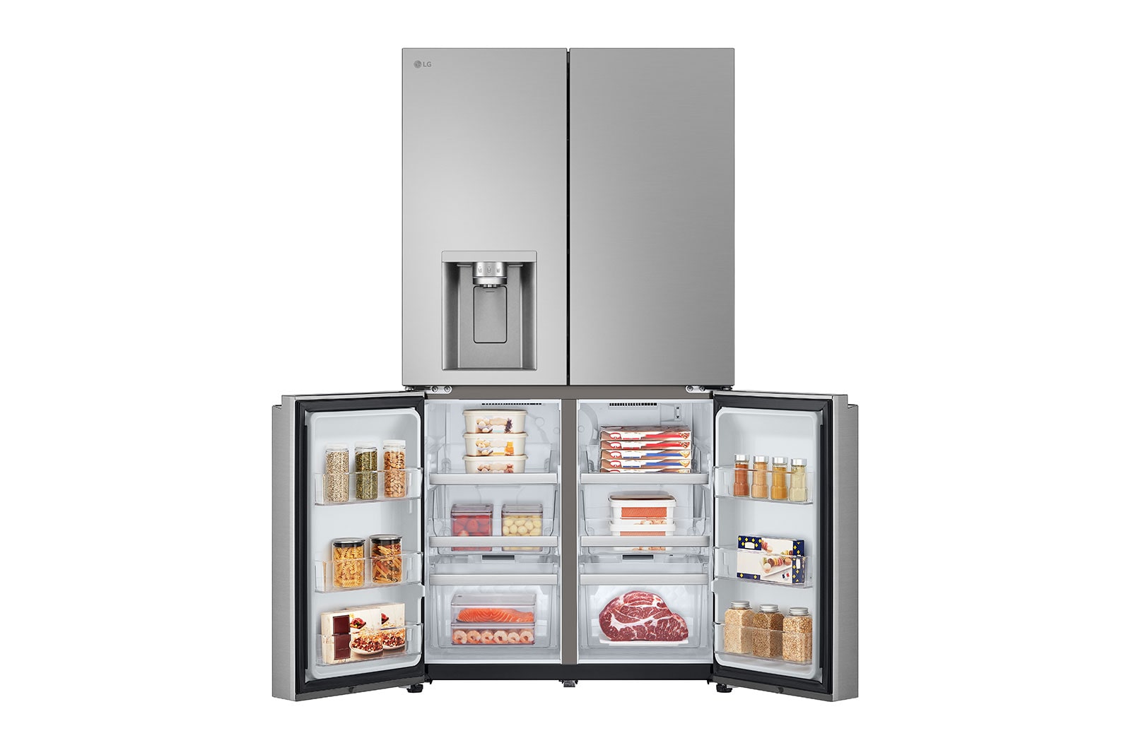 LG 637L French Door Fridge - Plumbed , GF-L700PL