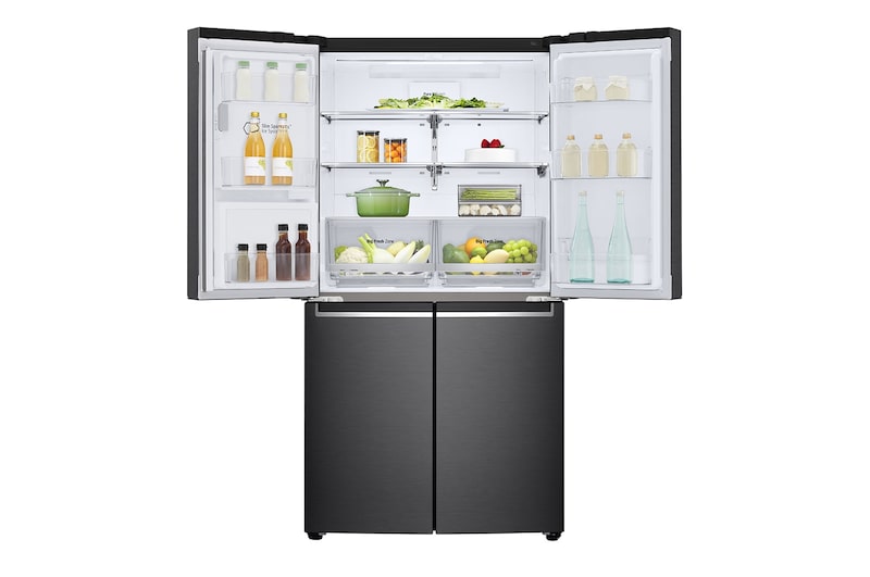 LG 637L French Door Fridge in Matte Black Finish, GF-L706MBL