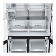 LG 506L Slim French Door Fridge - Non-Plumbed, GF-LN500MBL