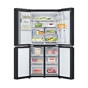 LG 506L Slim French Door Fridge - Non-Plumbed, GF-LN500MBL