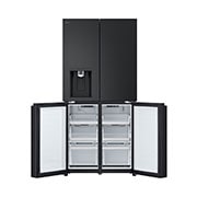 LG 506L Slim French Door Fridge - Non-Plumbed, GF-LN500MBL