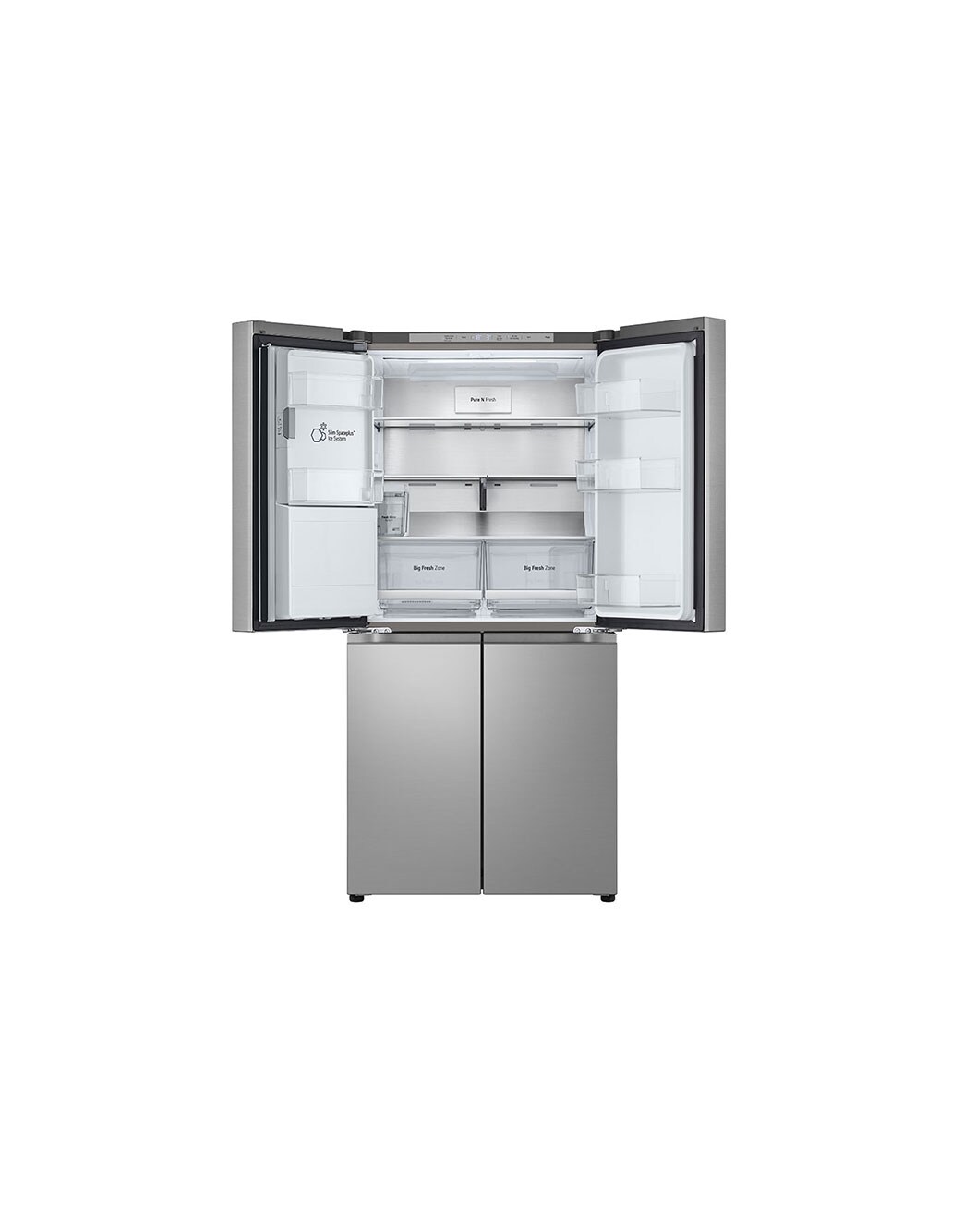 506L Slim French Door Fridge with Ice & Water Dispenser GFL500PL LG AU
