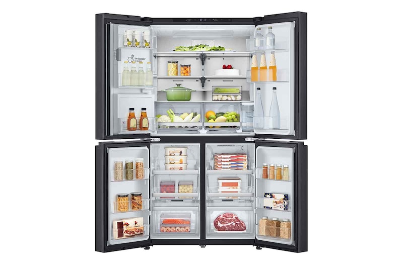 LG 636L French Door Fridge - Non-Plumbed, GF-LN700MBL