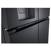 LG 636L French Door Fridge - Non-Plumbed, GF-LN700MBL