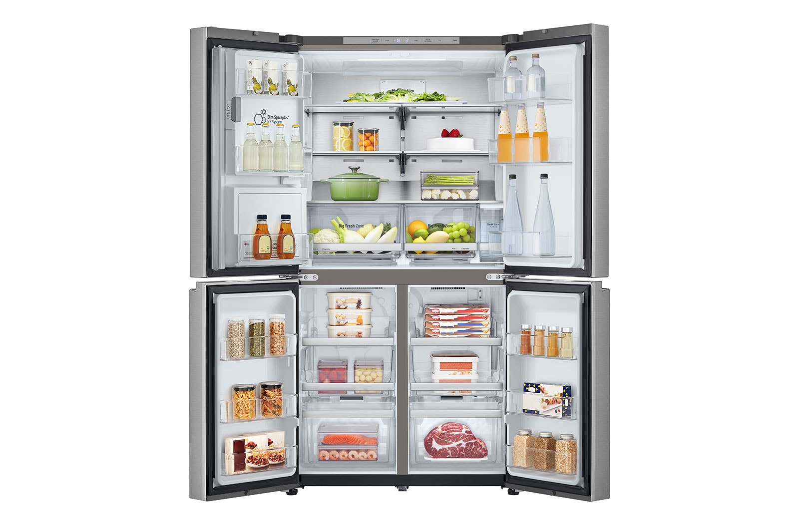 LG 636L French Door Fridge - Non-Plumbed, GF-LN700PL