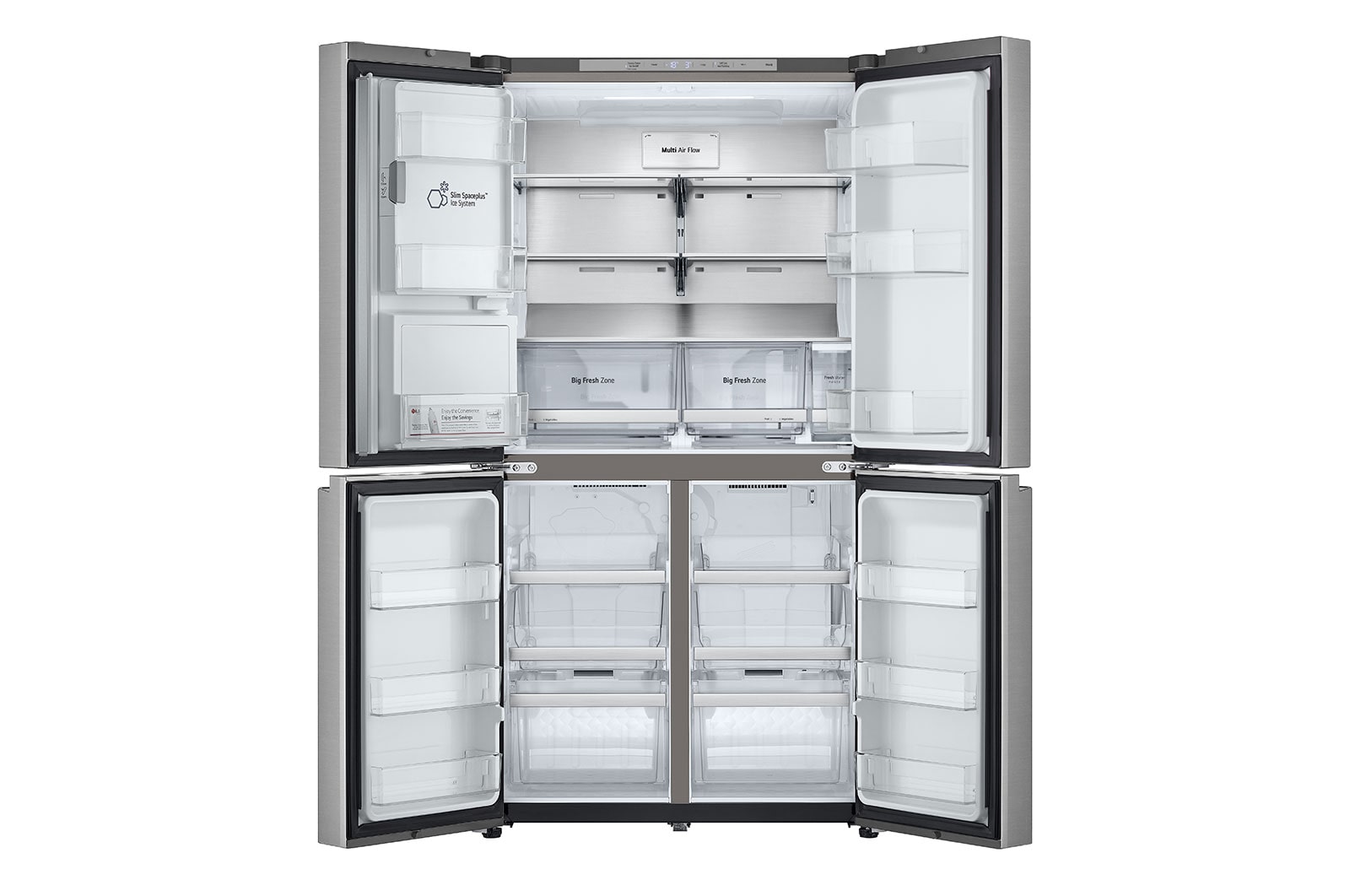 LG 636L French Door Fridge - Non-Plumbed, GF-LN700PL