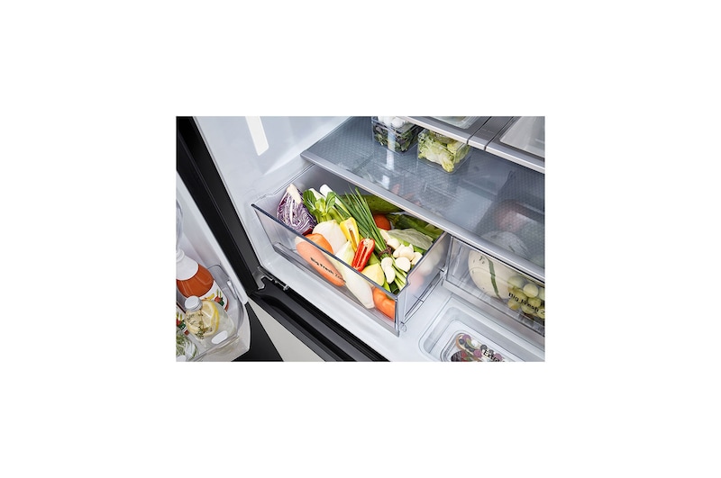 LG 617L French Door Fridge - MoodUP® LED Panels, GF-MV600