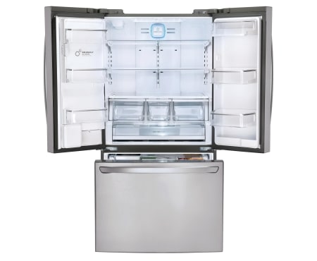 LG 730L French Door Refrigerator with Slim In-Door Ice Maker, GF-SL730SL