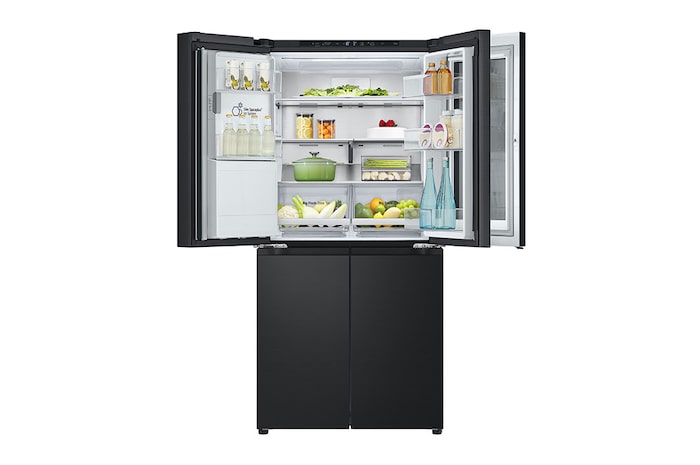 LG 508L Slim French Door Fridge with InstaViewᵀᴹ, GF-V500MBLC