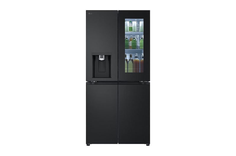 LG 508L Slim French Door Fridge with InstaViewᵀᴹ, GF-V500MBLC