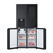 LG 508L Slim French Door Fridge with InstaView®, GF-V500MBLC