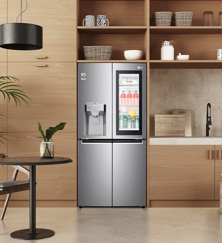 508L Slim French Door Fridge Stainless GFV570PNL LG AU