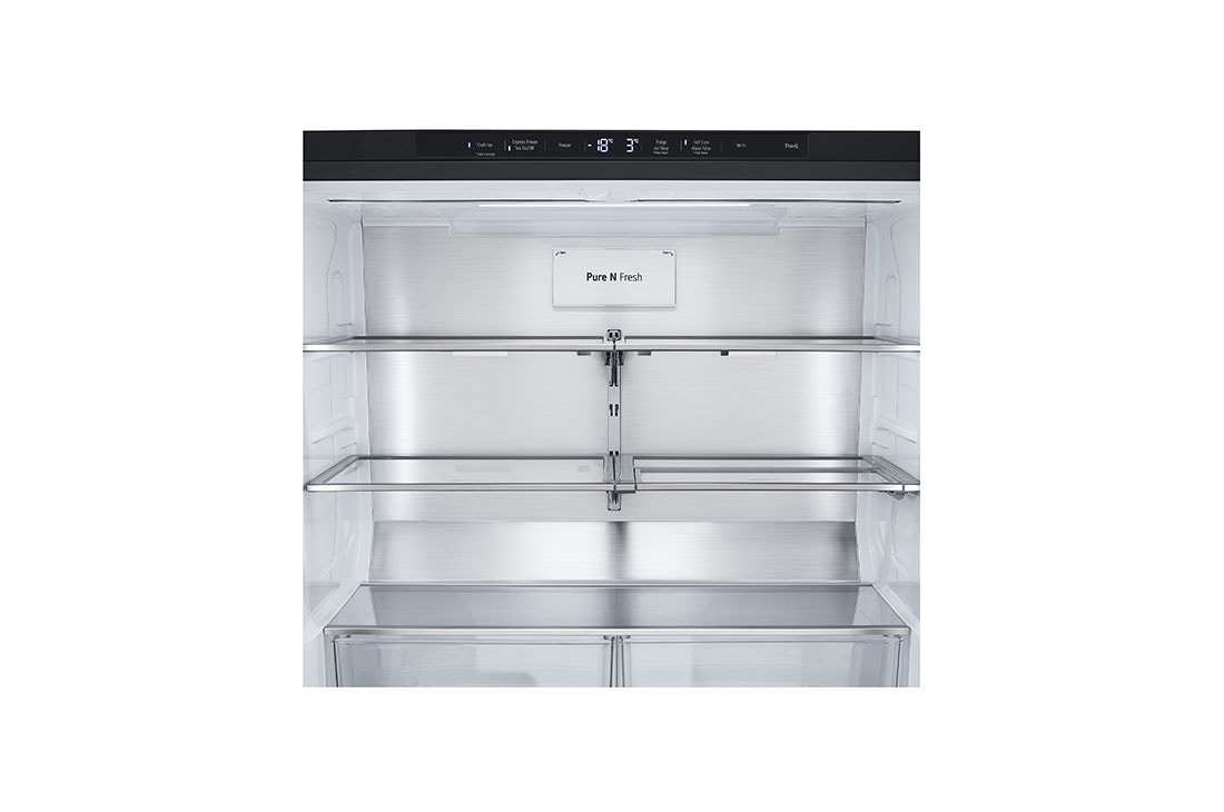 LG 642L French Door Fridge with InstaView™, GF-V700BSLC