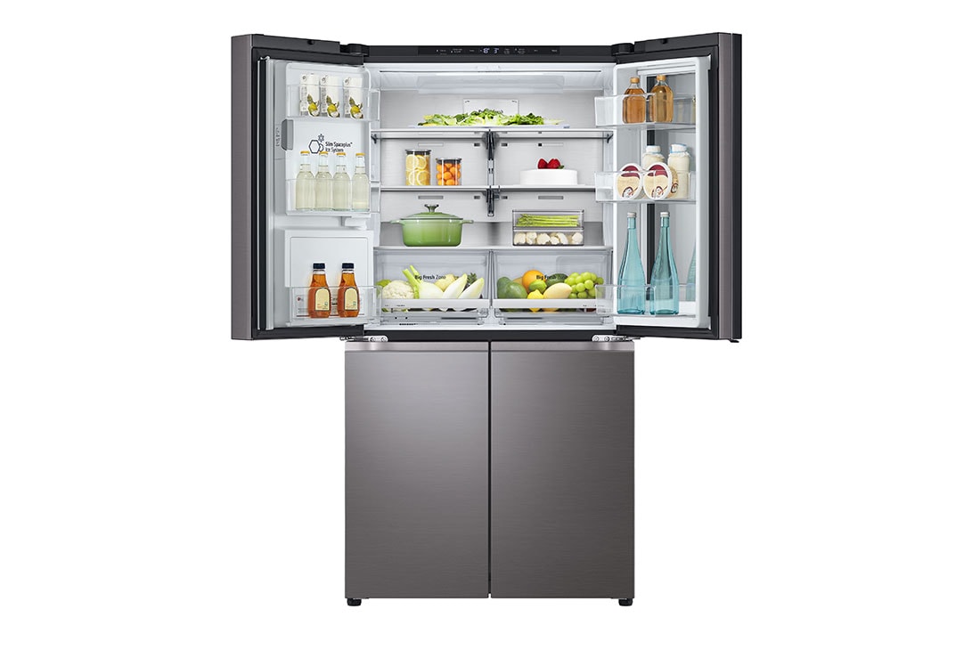 LG 642L French Door Fridge with InstaView™, GF-V700BSLC