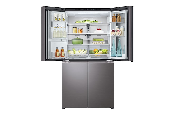 LG 642L French Door Fridge with InstaView®, GF-V700BSLC