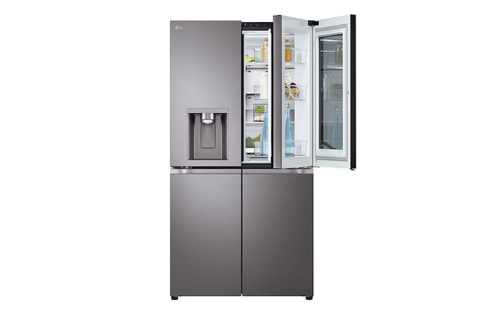 LG 642L French Door Fridge with InstaView®, GF-V700BSLC