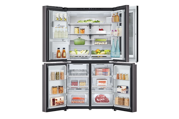 LG 642L French Door Fridge with InstaView®, GF-V700BSLC
