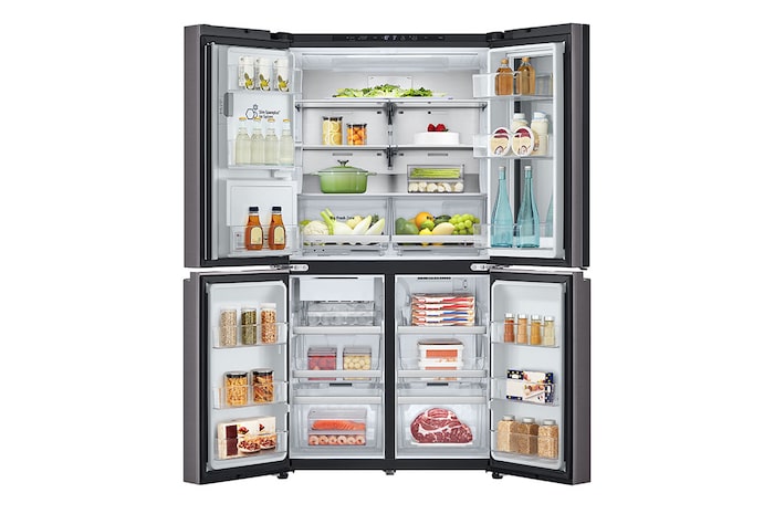 LG 642L French Door Fridge with InstaView®, GF-V700BSLC