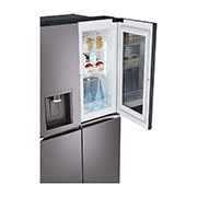LG 642L French Door Fridge with InstaView®, GF-V700BSLC