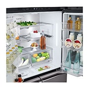 LG 642L French Door Fridge with InstaView®, GF-V700BSLC