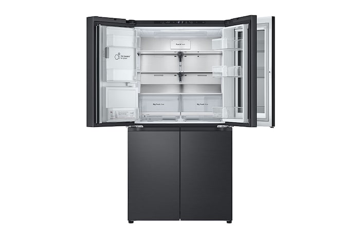 LG 642L French Door Fridge with InstaView®, GF-V700MBLC