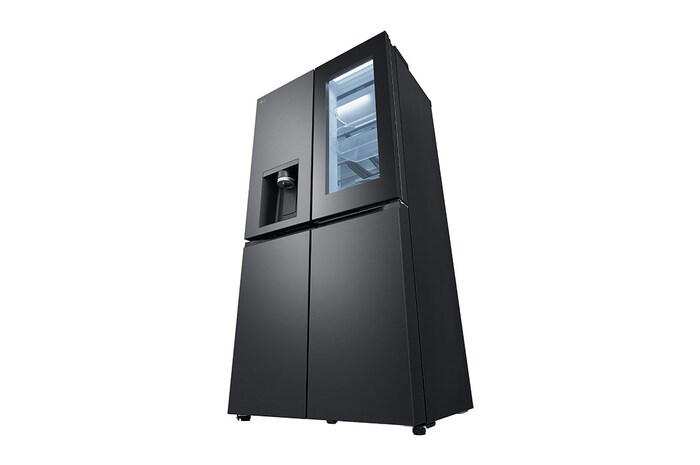 LG 642L French Door Fridge with InstaView®, GF-V700MBLC